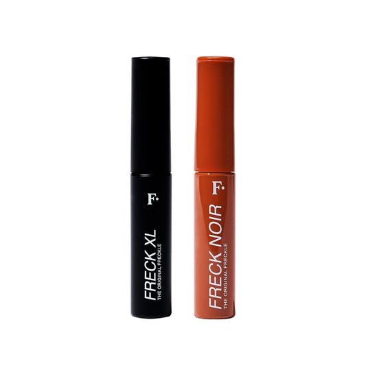 Freck Beauty, The Original Freckle Pen – Natural-Looking, Faux Freckles (NOIR and XL Bundle)