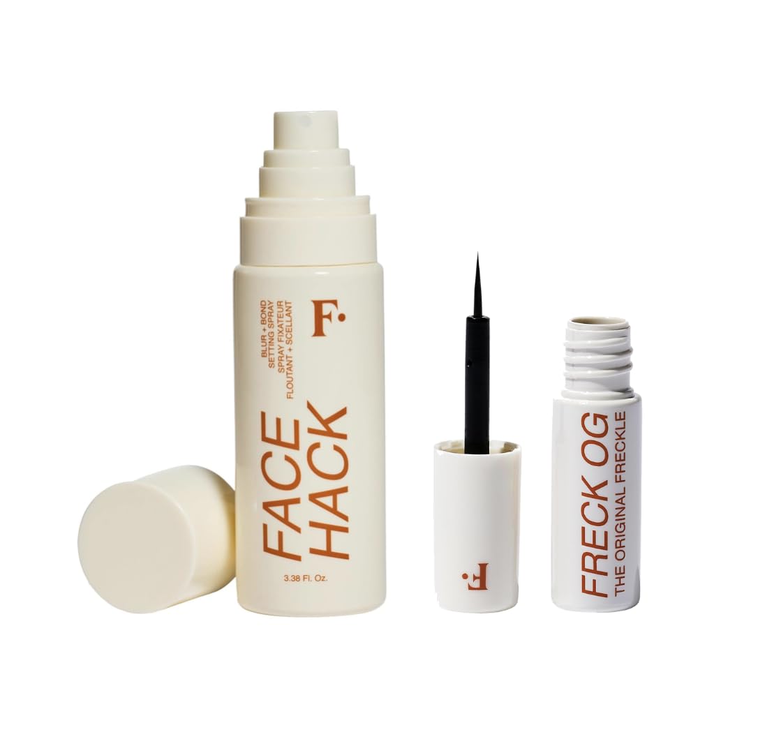 Freck Beauty, The Original Freckle Pen Mini + Face Hack Bond & Setting Spray Bundle