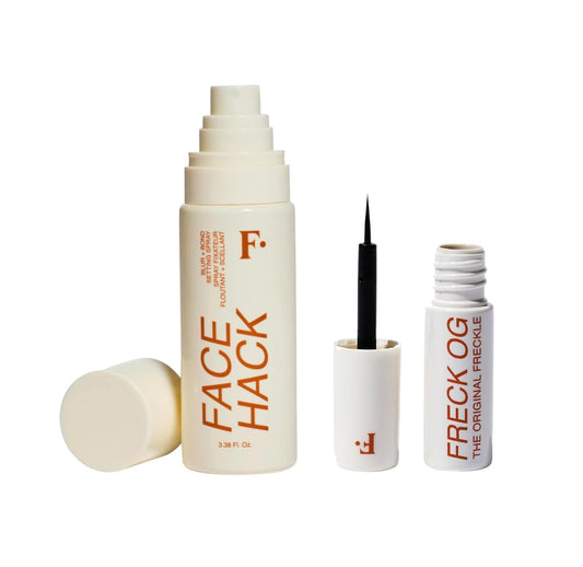 Freck Beauty, The Original Freckle Pen Mini + Face Hack Bond & Setting Spray Bundle