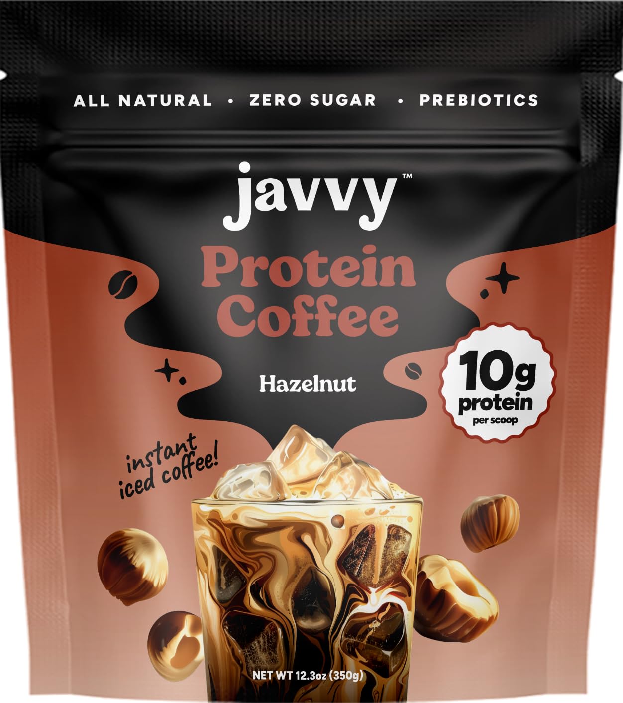 Protein Iced Coffee - Previous Formula - Premium Whey Protein & Iced Coffees, 100% Natural Cold Brew, Zero Artificial Flavors & Sweeteners, 80mg Caffeine, No Added Sugar, 20 Servings, French Vanilla V3