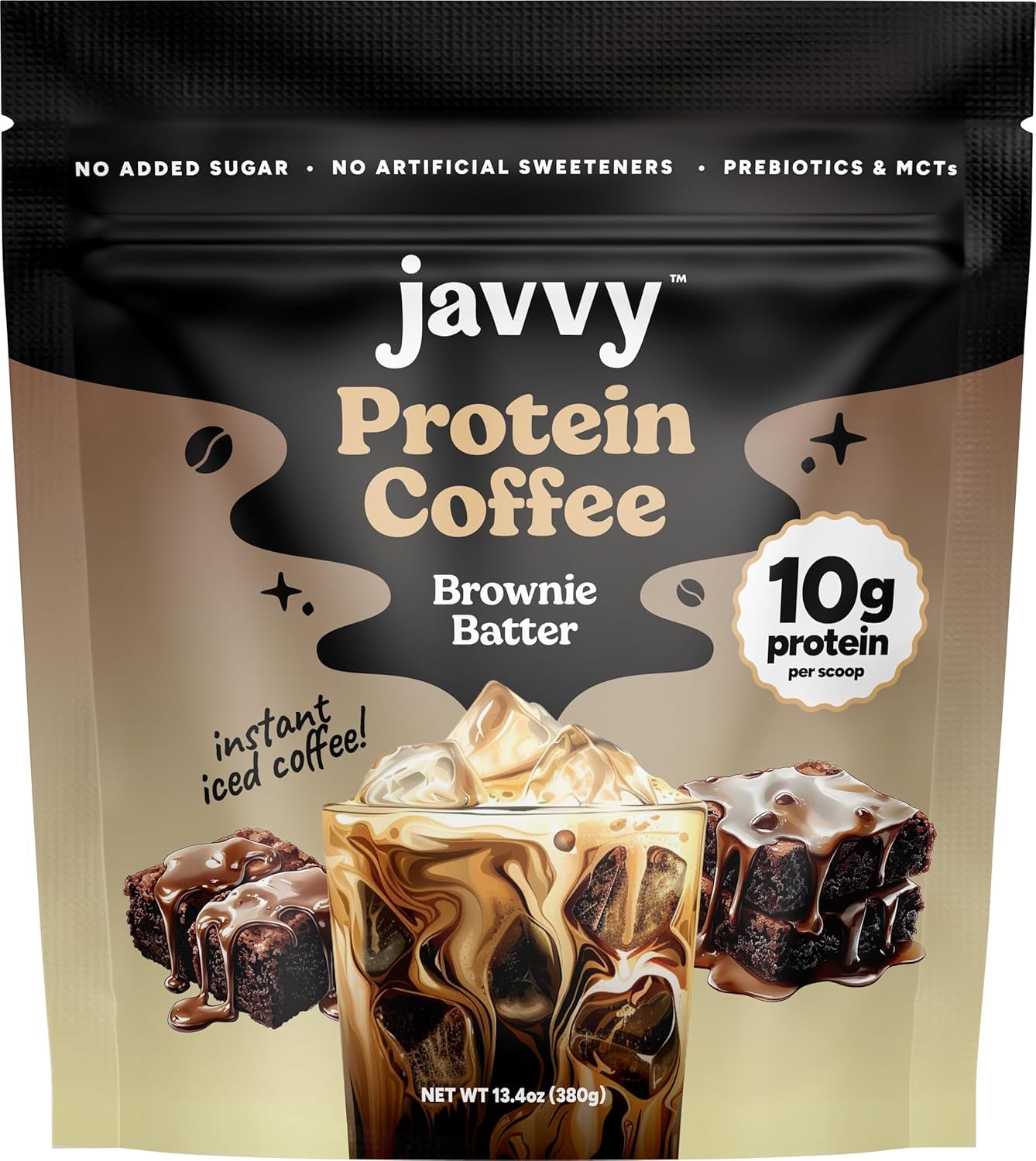 Protein Iced Coffee - Previous Formula - Premium Whey Protein & Iced Coffees, 100% Natural Cold Brew, Zero Artificial Flavors & Sweeteners, 80mg Caffeine, No Added Sugar, 20 Servings, French Vanilla V3