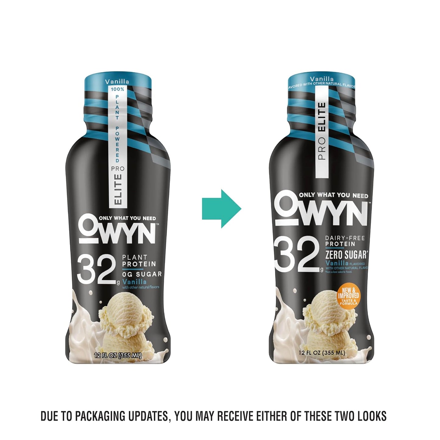 OWYN Only What You Need 32g Pro Elite Vanilla Flavored Protein Shake, 12 Ct