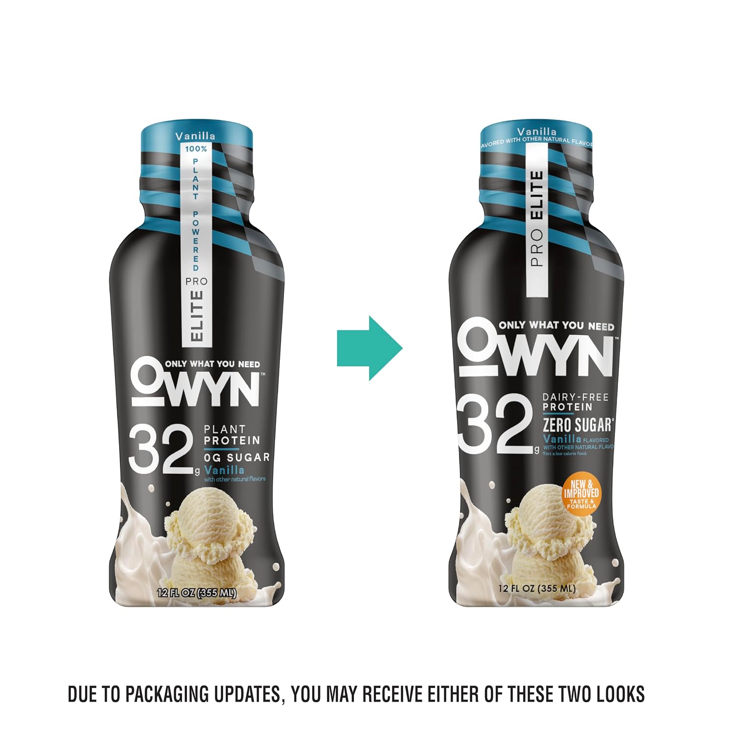 OWYN Only What You Need 32g Pro Elite Vanilla Flavored Protein Shake, 12 Ct