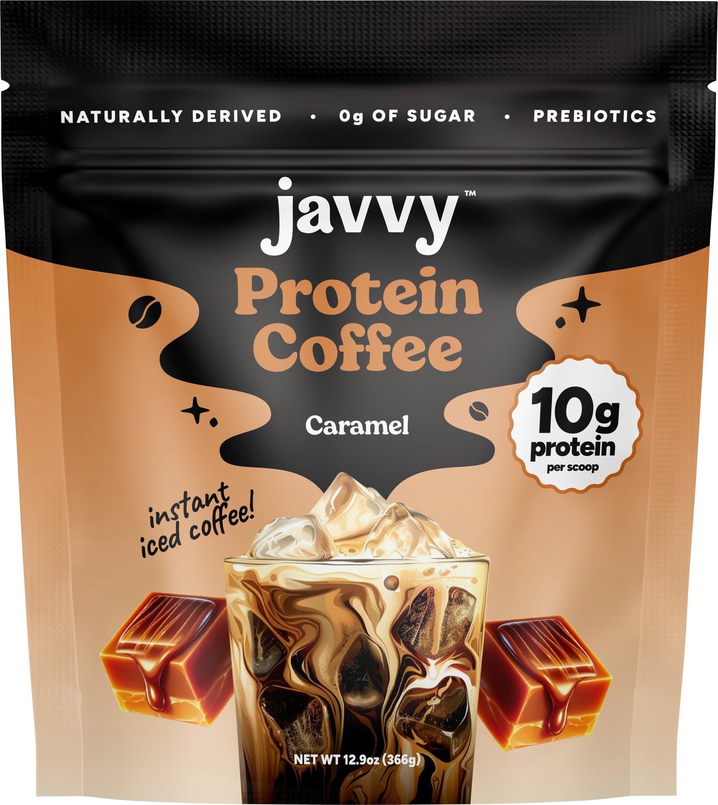 Protein Iced Coffee - Previous Formula - Premium Whey Protein & Iced Coffees, 100% Natural Cold Brew, Zero Artificial Flavors & Sweeteners, 80mg Caffeine, No Added Sugar, 20 Servings, French Vanilla V3