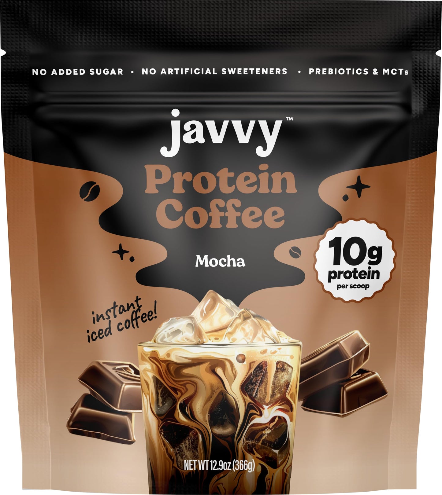 Protein Iced Coffee - Previous Formula - Premium Whey Protein & Iced Coffees, 100% Natural Cold Brew, Zero Artificial Flavors & Sweeteners, 80mg Caffeine, No Added Sugar, 20 Servings, French Vanilla V3